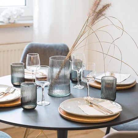 Helle Zentrumsnahe Familienfreundliche Ferienwohnung Fellbach Exterior foto